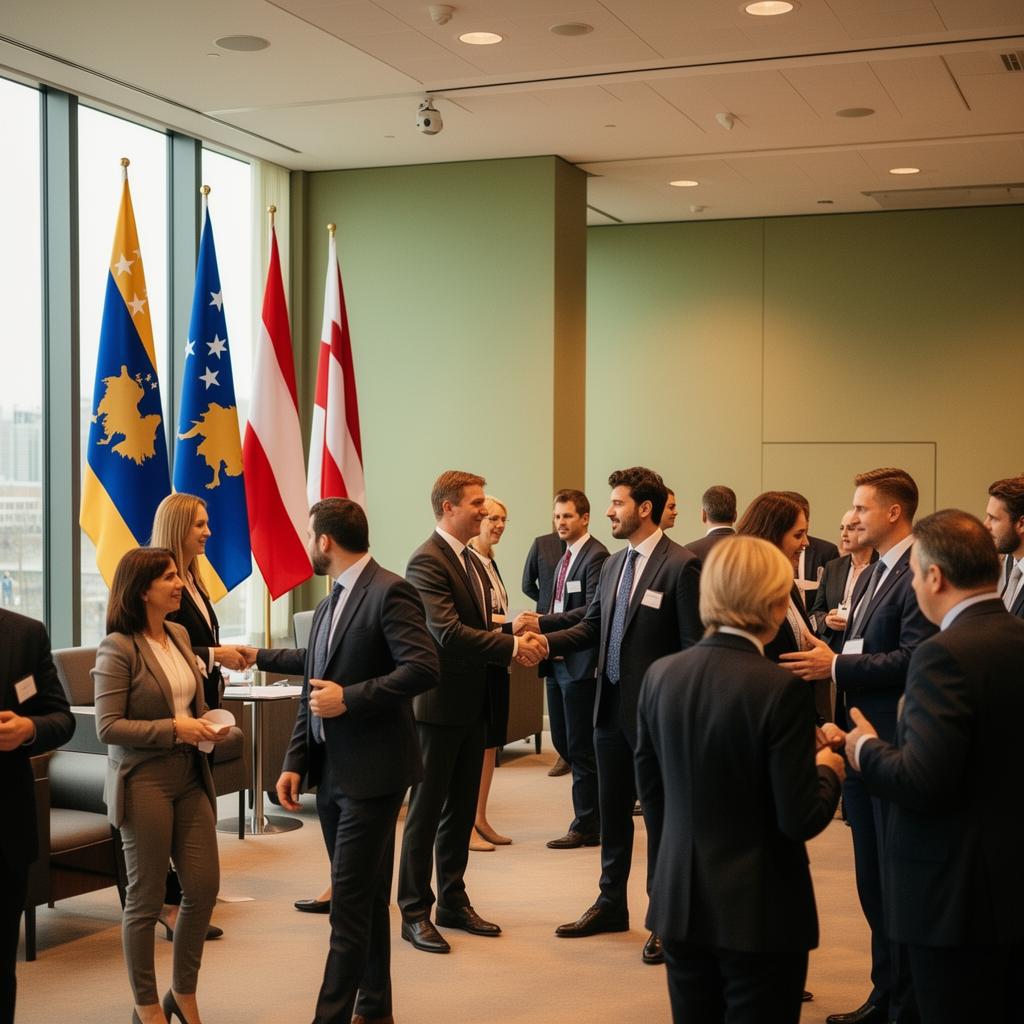 tre plus at Kosovo Business Day 2026 in The Hague